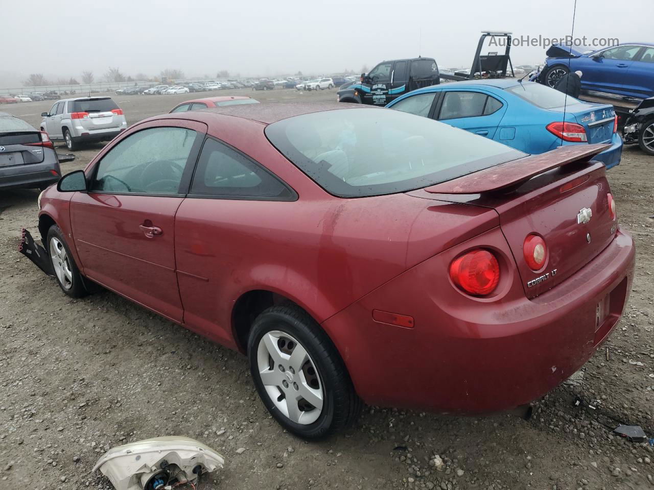 2007 Chevrolet Cobalt Lt Maroon vin: 1G1AL15F277265365