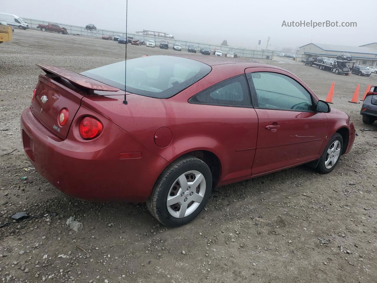 2007 Chevrolet Cobalt Lt Maroon vin: 1G1AL15F277265365