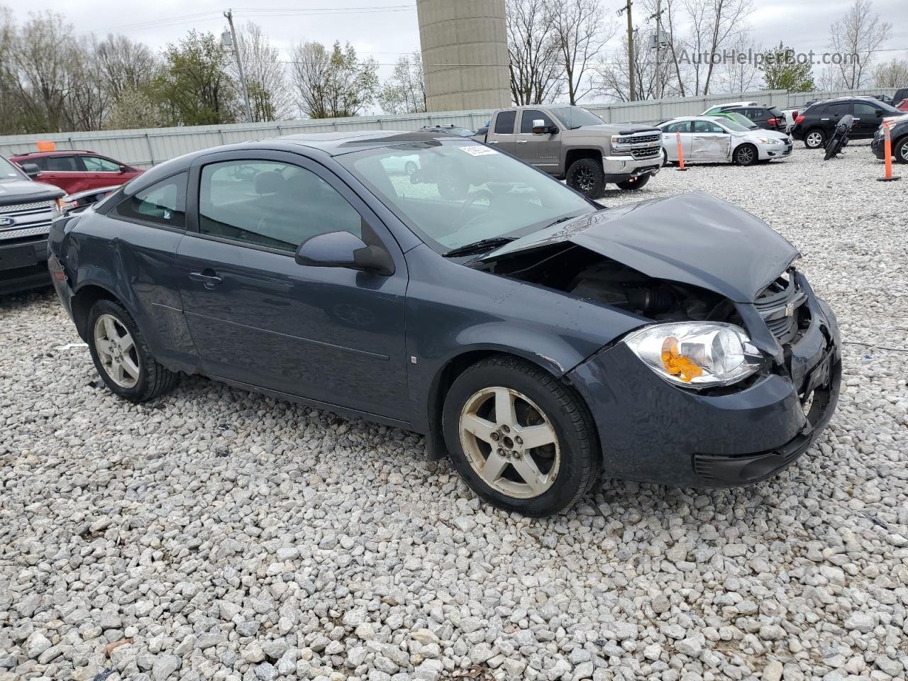 2008 Chevrolet Cobalt Lt Blue vin: 1G1AL15F287144398