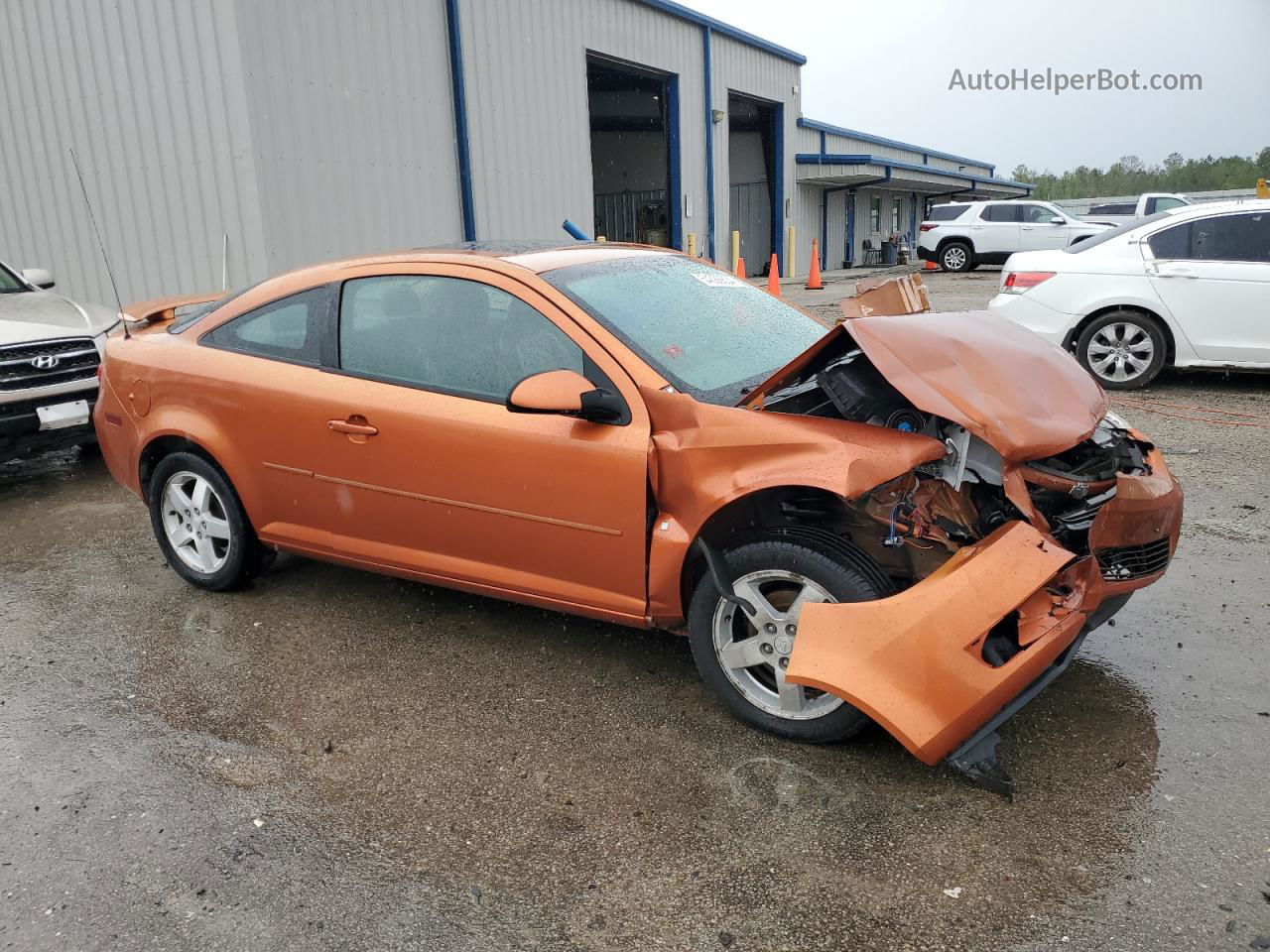 2007 Chevrolet Cobalt Lt Orange vin: 1G1AL15F377103406