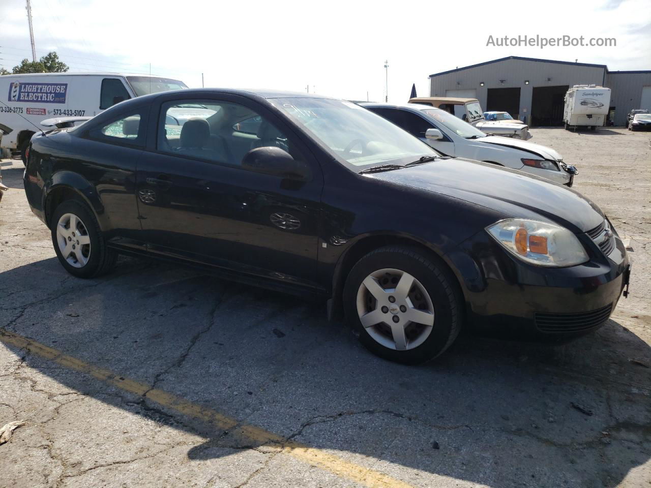 2007 Chevrolet Cobalt Lt Черный vin: 1G1AL15F377116947