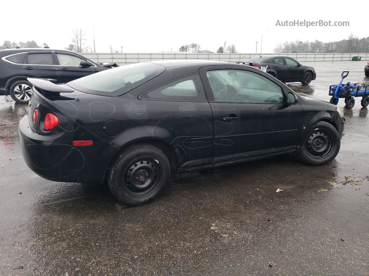 2007 Chevrolet Cobalt Lt Black vin: 1G1AL15F377363420