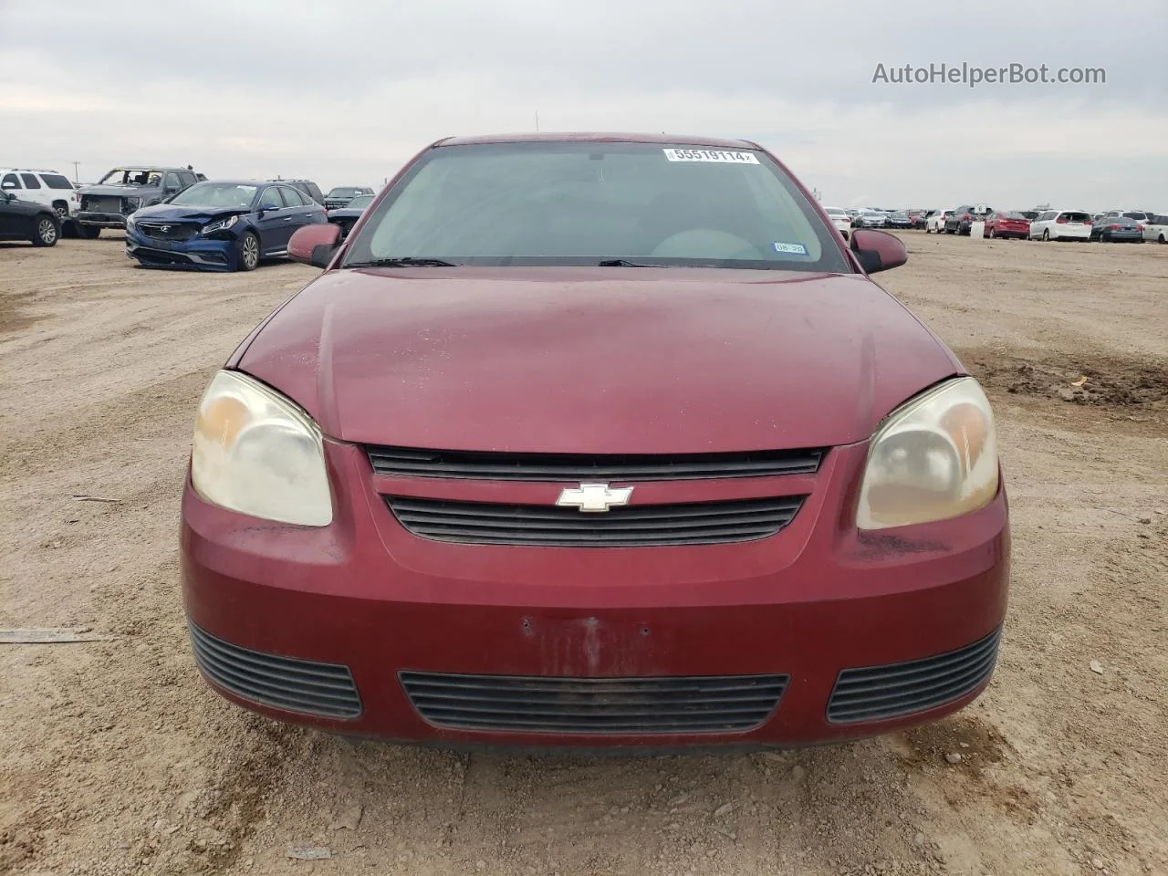 2007 Chevrolet Cobalt Lt Red vin: 1G1AL15F477158480