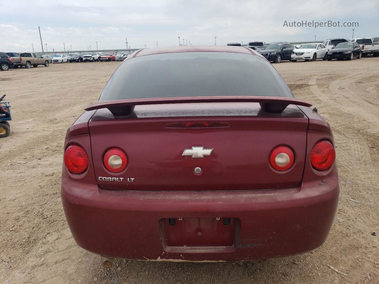 2007 Chevrolet Cobalt Lt Красный vin: 1G1AL15F477158480