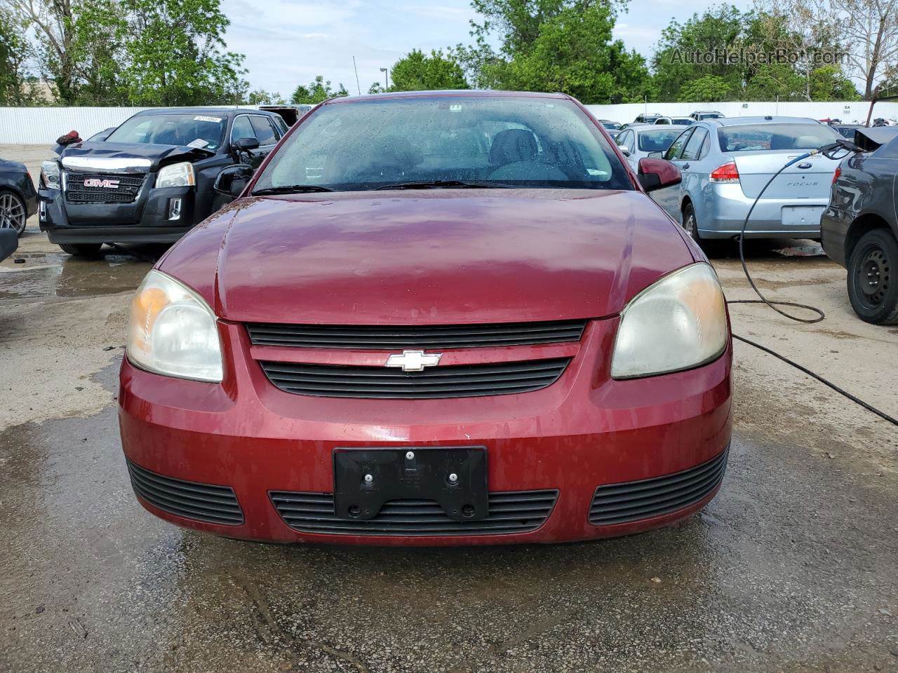 2007 Chevrolet Cobalt Lt Красный vin: 1G1AL15F477160472