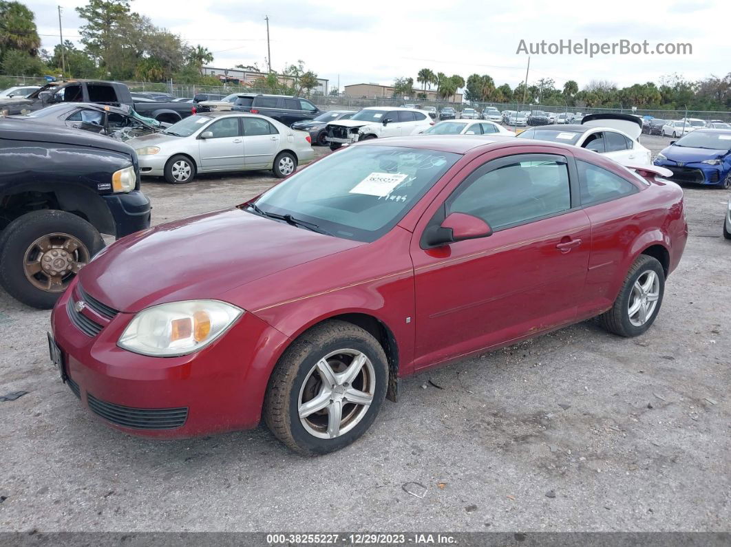 2007 Chevrolet Cobalt Lt Red vin: 1G1AL15F577166118