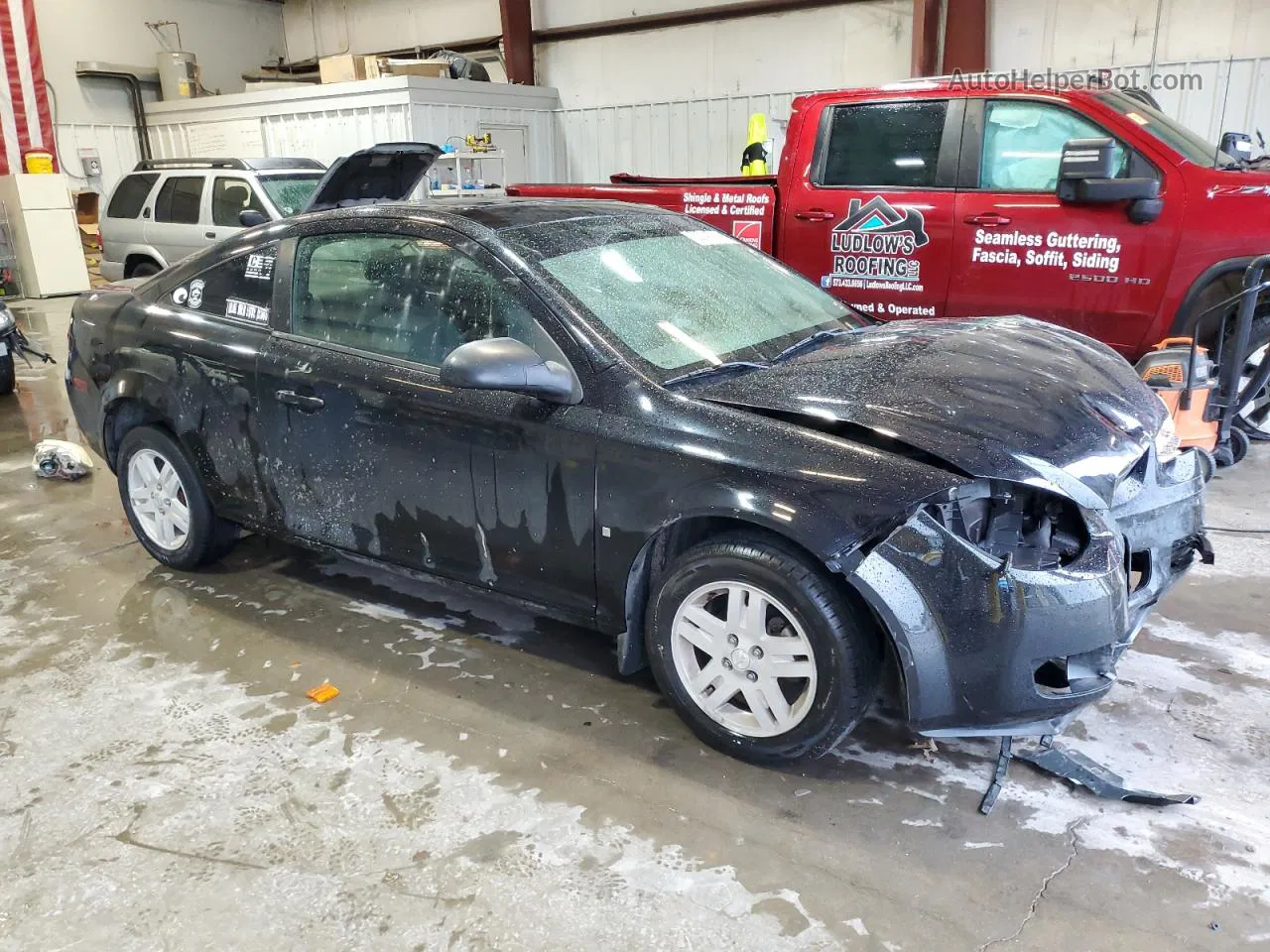 2007 Chevrolet Cobalt Lt Black vin: 1G1AL15F677118501