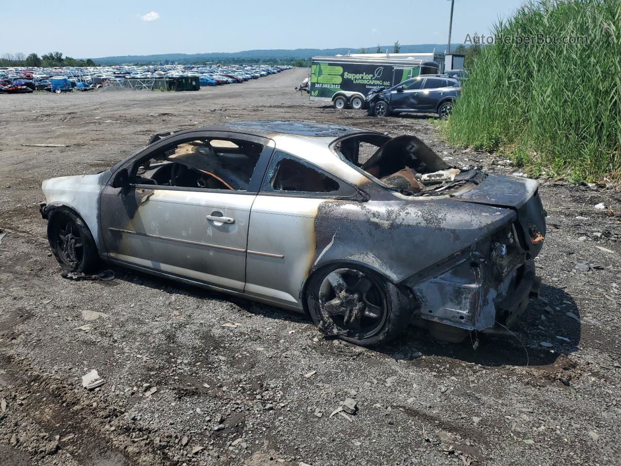 2007 Chevrolet Cobalt Lt Серебряный vin: 1G1AL15F777304211