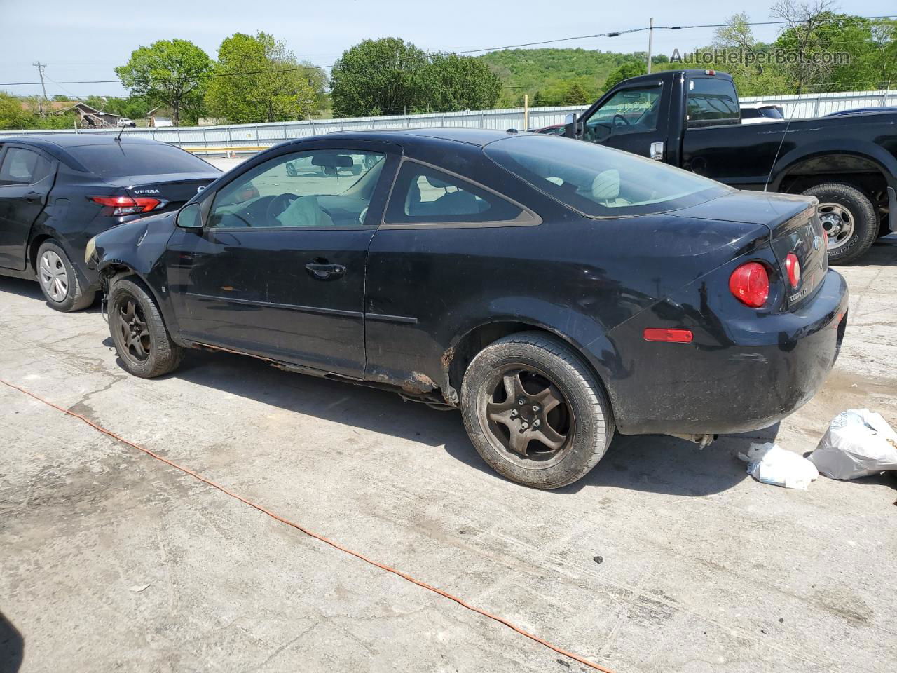 2007 Chevrolet Cobalt Lt Black vin: 1G1AL15F777397747