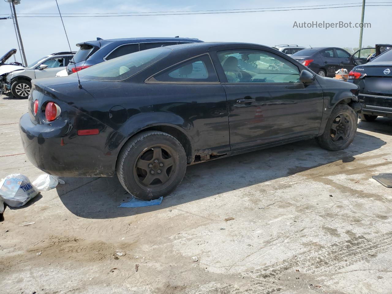 2007 Chevrolet Cobalt Lt Black vin: 1G1AL15F777397747