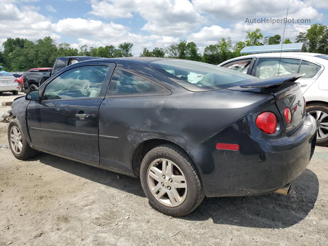 2007 Chevrolet Cobalt Lt Black vin: 1G1AL15F877393223