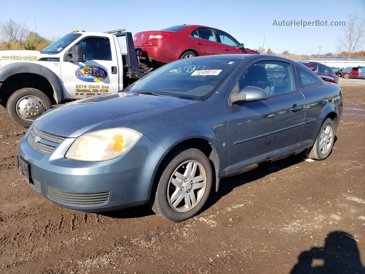 2007 Chevrolet Cobalt Lt Синий vin: 1G1AL15F877409369