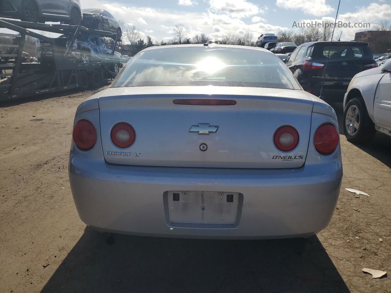 2007 Chevrolet Cobalt Lt Silver vin: 1G1AL15F977223548