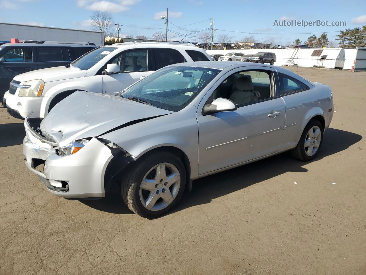 2007 Chevrolet Cobalt Lt Silver vin: 1G1AL15F977223548