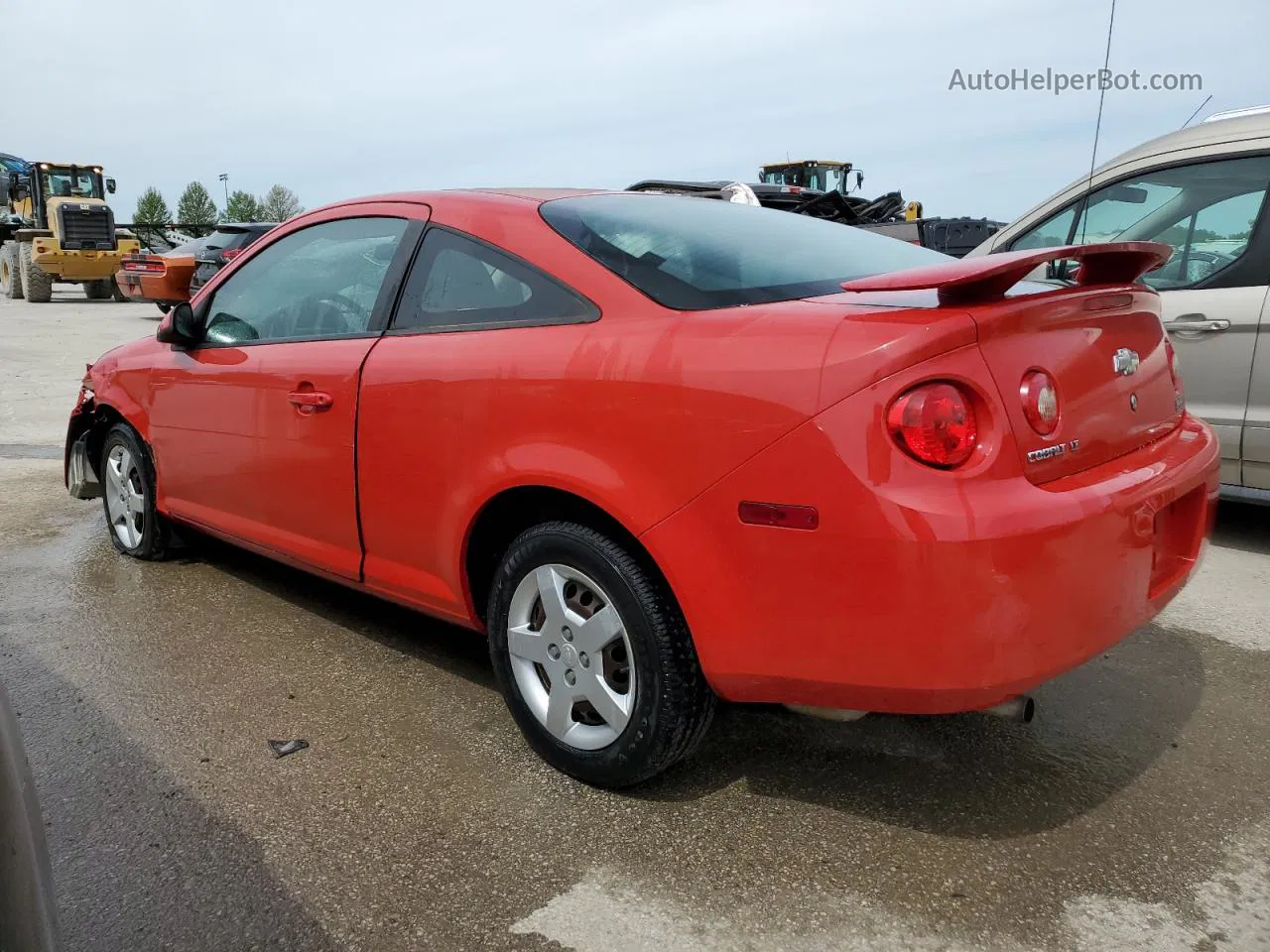 2007 Chevrolet Cobalt Lt Red vin: 1G1AL15F977238017