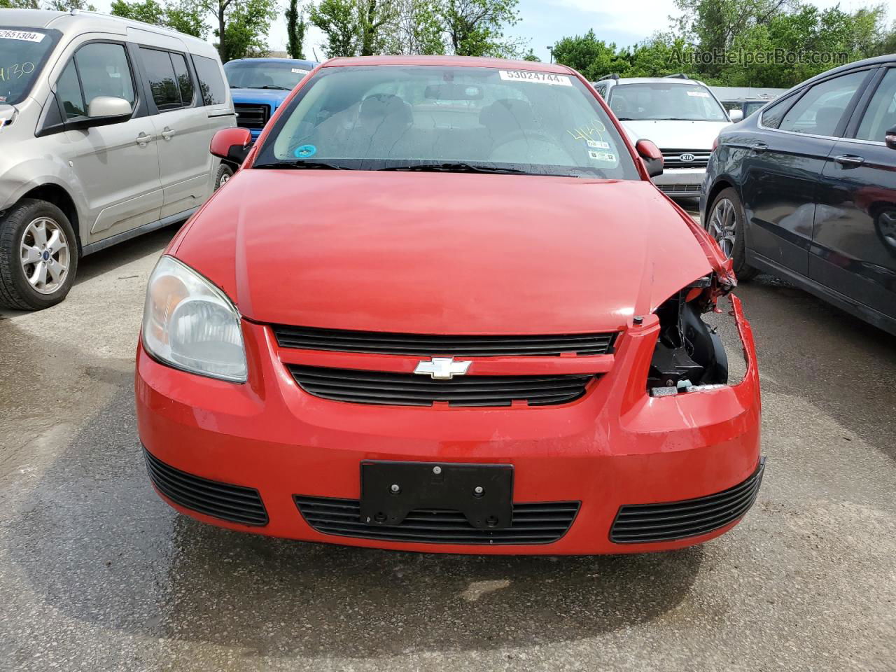 2007 Chevrolet Cobalt Lt Red vin: 1G1AL15F977238017