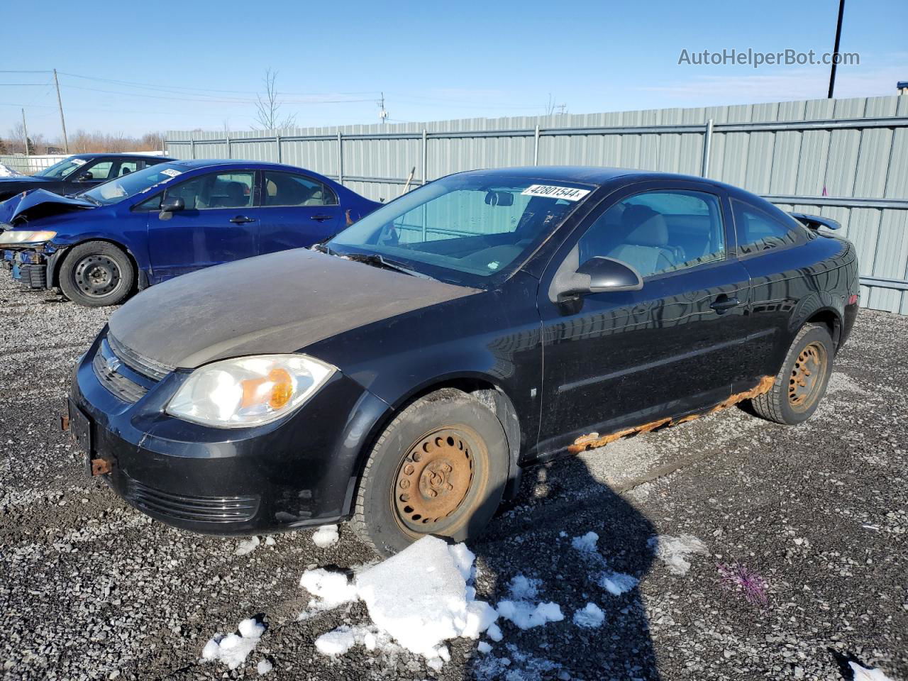 2008 Chevrolet Cobalt Lt Black vin: 1G1AL15F987308777