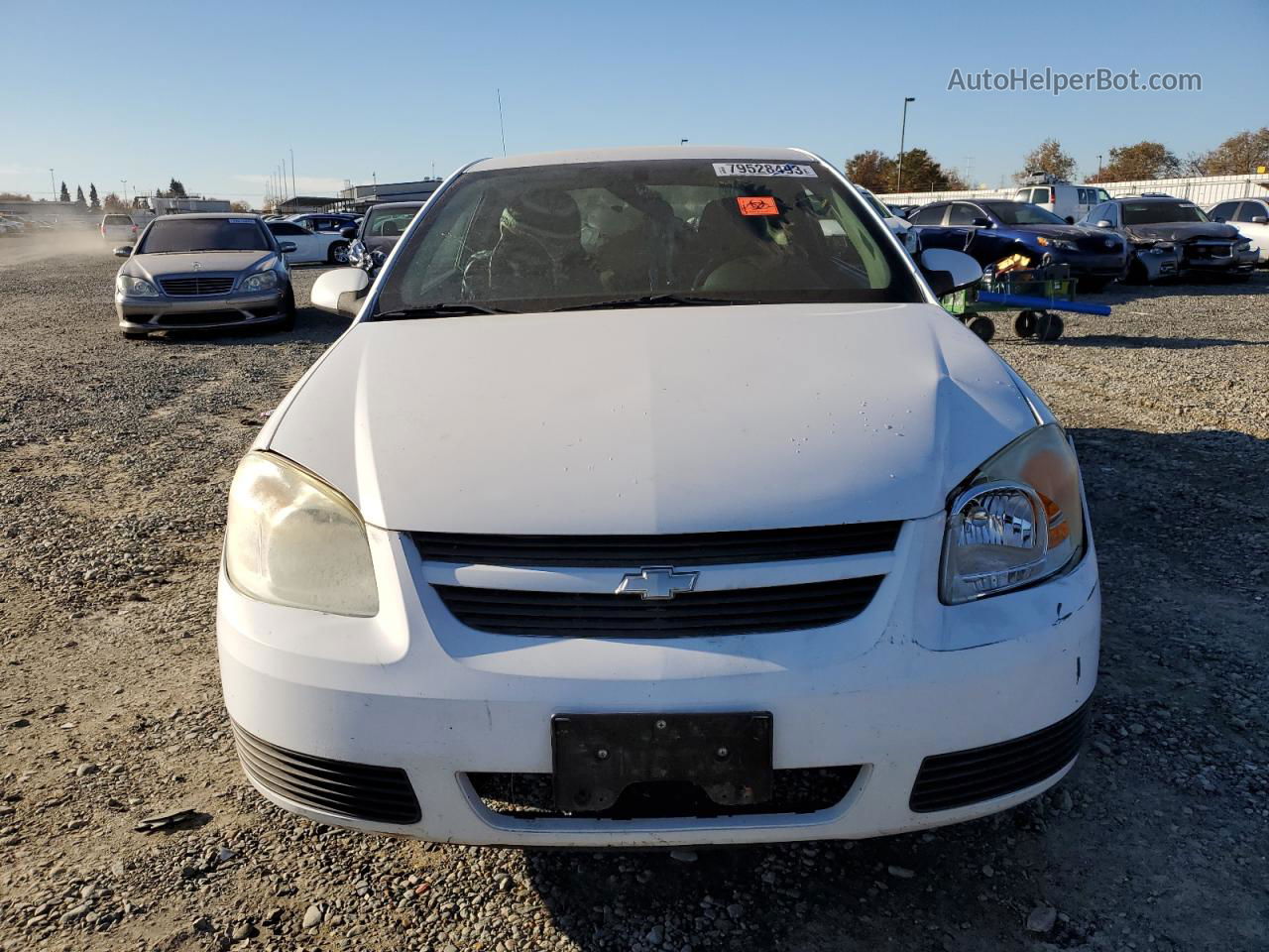 2007 Chevrolet Cobalt Lt White vin: 1G1AL15FX77237541