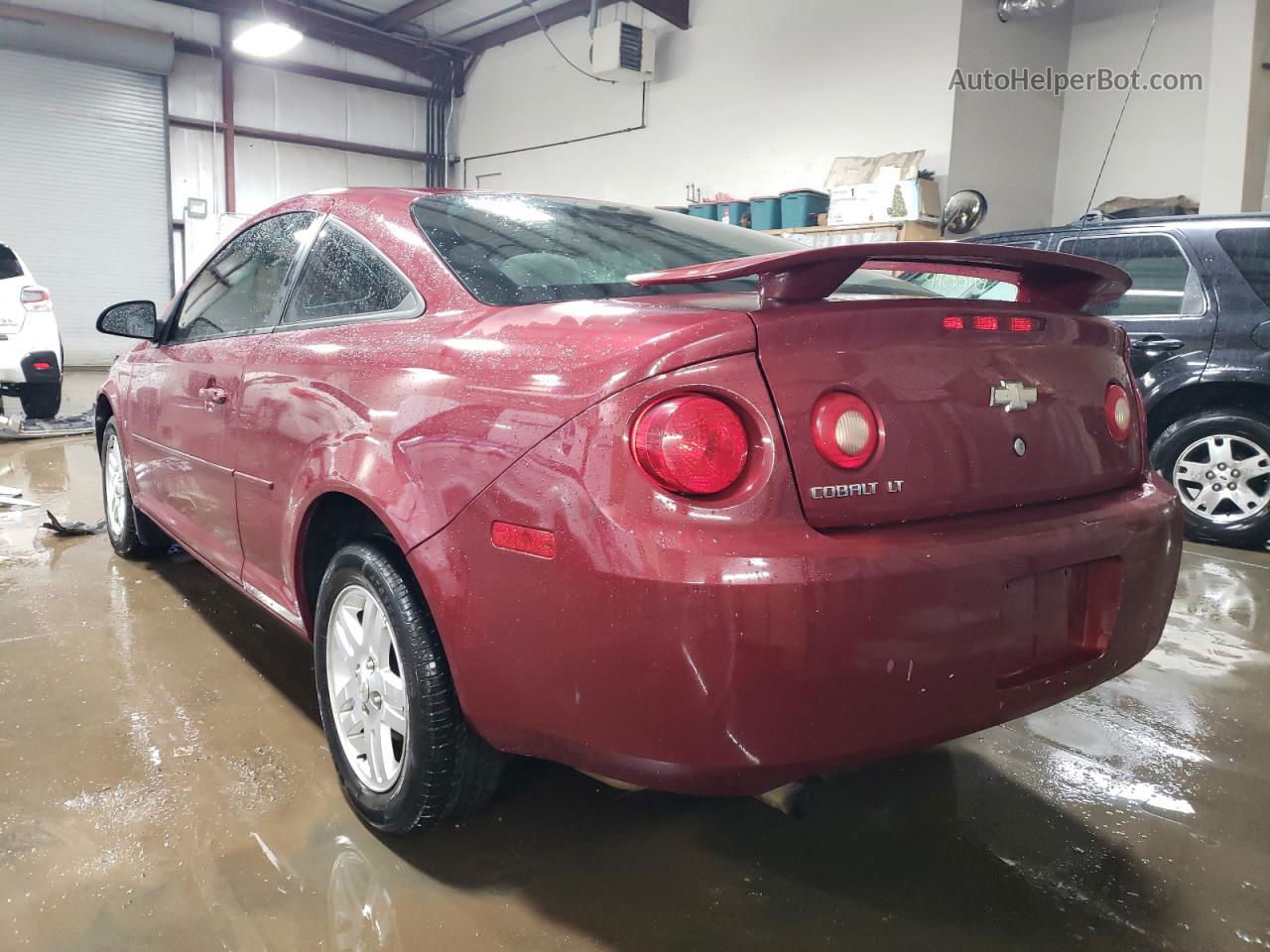 2007 Chevrolet Cobalt Lt Бордовый vin: 1G1AL15FX77415836