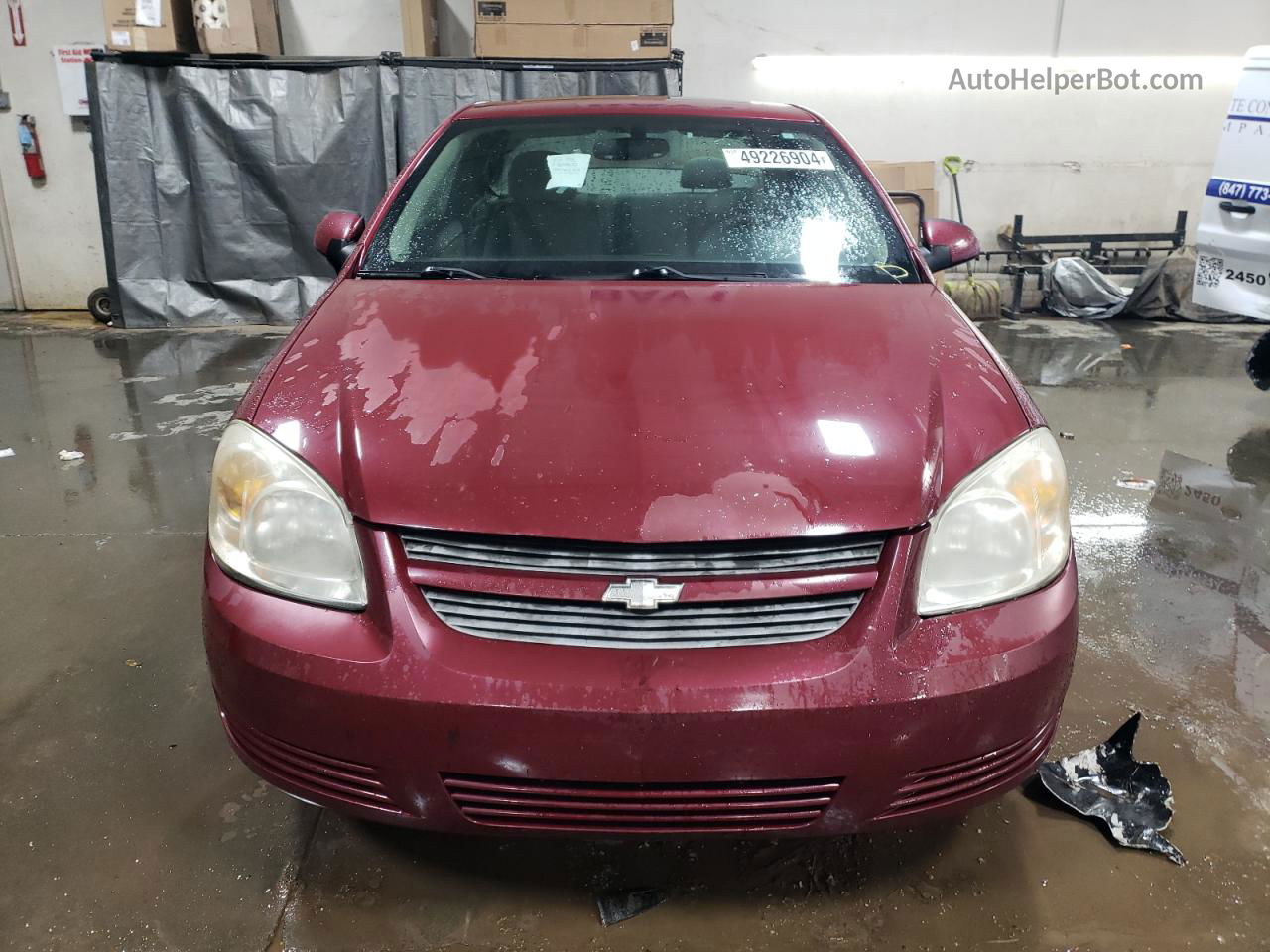 2007 Chevrolet Cobalt Lt Burgundy vin: 1G1AL15FX77415836