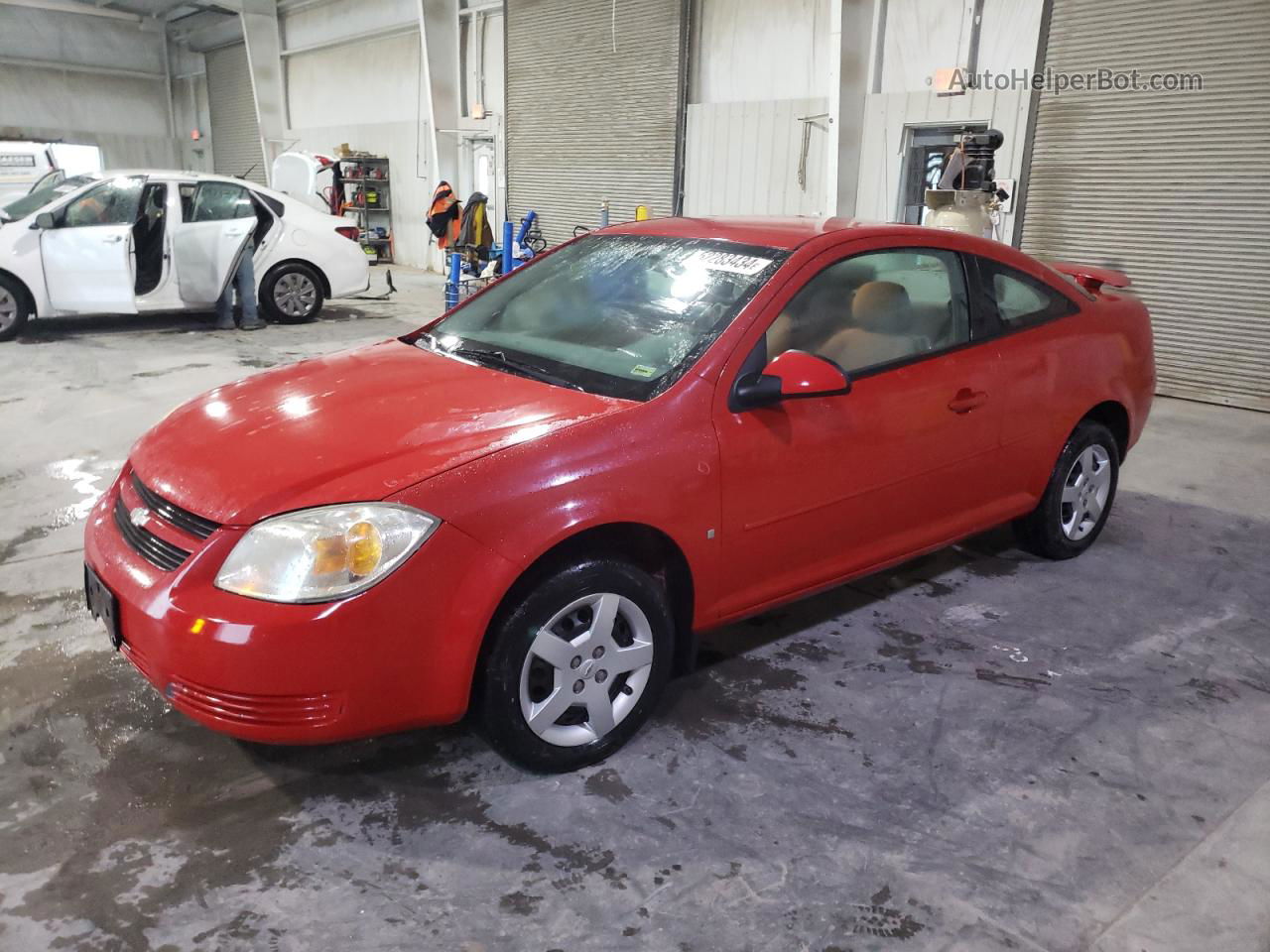 2008 Chevrolet Cobalt Lt Красный vin: 1G1AL18F087123996