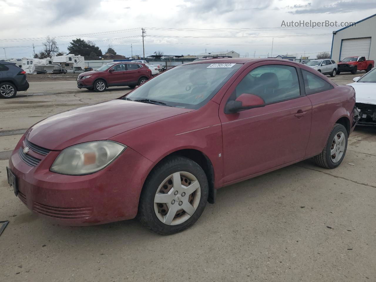 2008 Chevrolet Cobalt Lt Красный vin: 1G1AL18F087222916