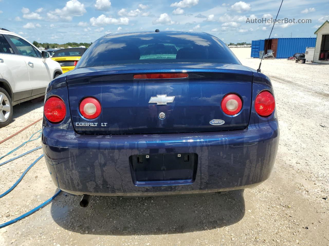 2008 Chevrolet Cobalt Lt Blue vin: 1G1AL18F087266818