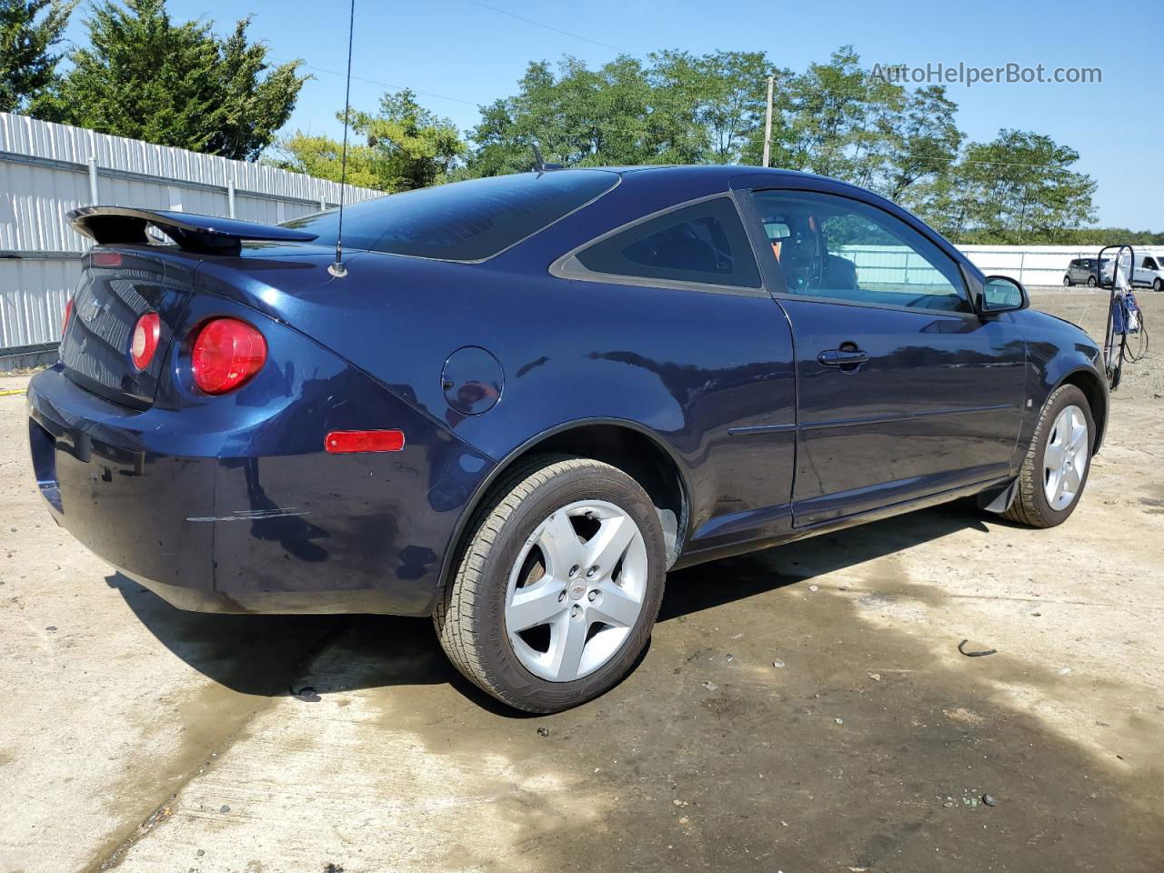 2008 Chevrolet Cobalt Lt Blue vin: 1G1AL18F087339752