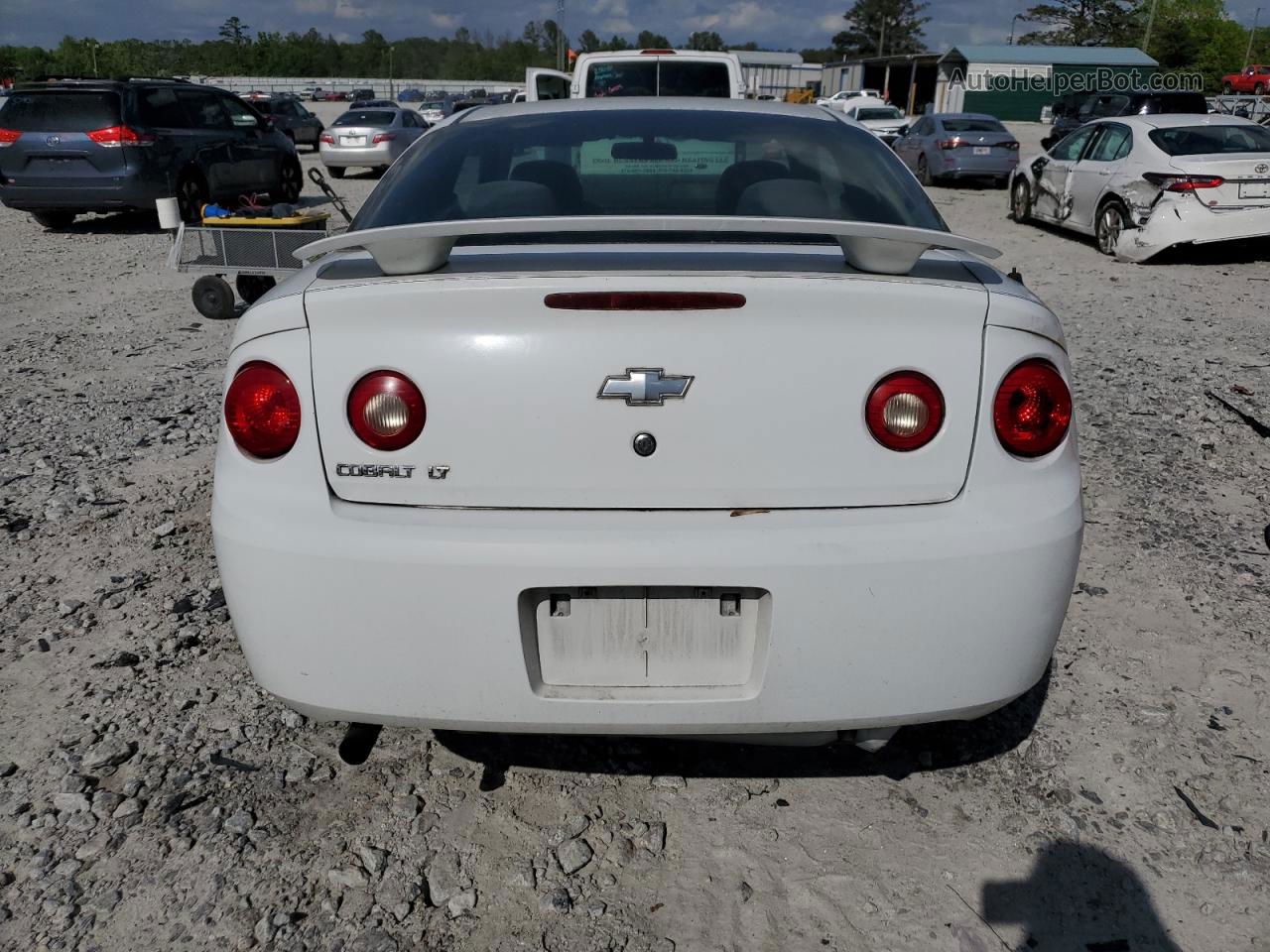 2008 Chevrolet Cobalt Lt White vin: 1G1AL18F187276970