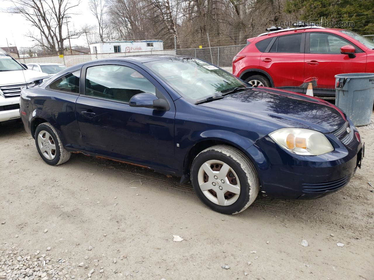 2008 Chevrolet Cobalt Lt Синий vin: 1G1AL18F287122574