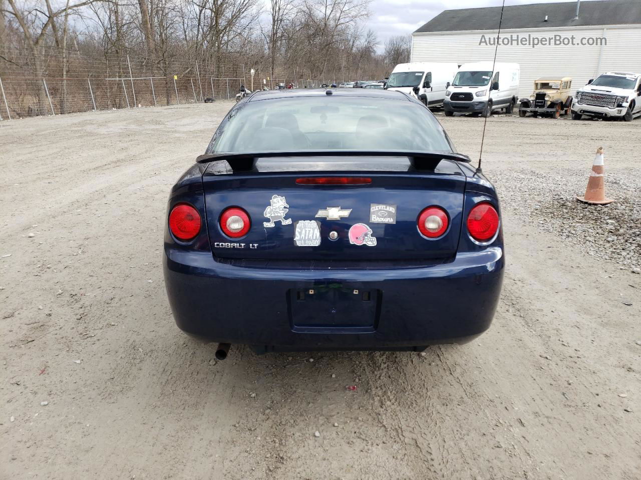 2008 Chevrolet Cobalt Lt Синий vin: 1G1AL18F287122574