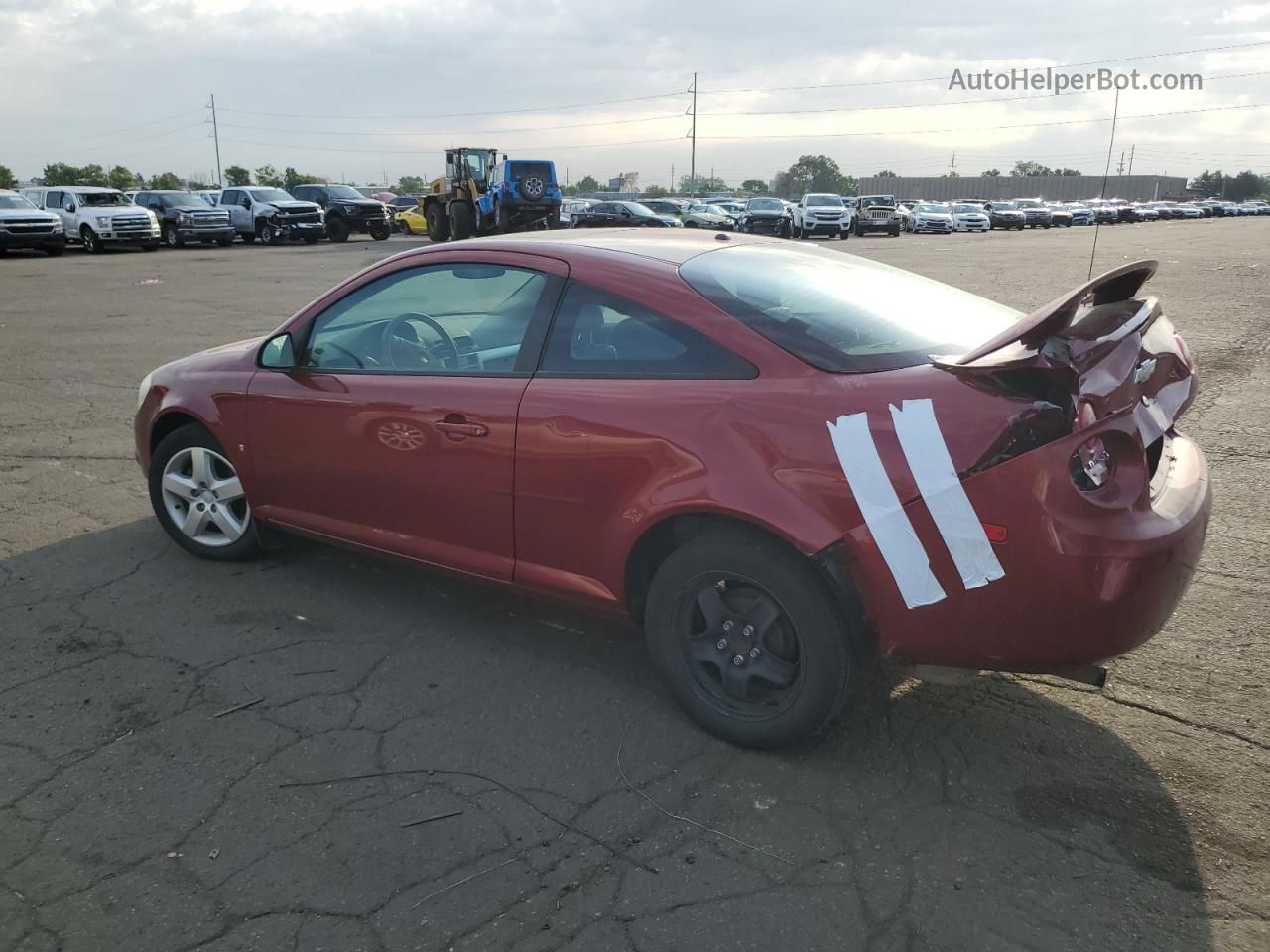 2007 Chevrolet Cobalt Lt Темно-бордовый vin: 1G1AL18F477260437