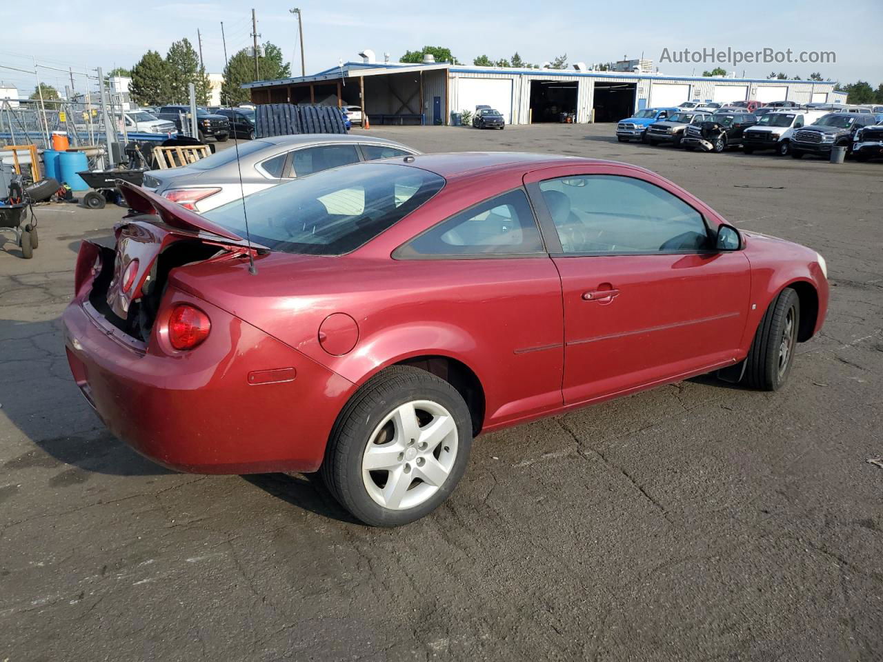 2007 Chevrolet Cobalt Lt Maroon vin: 1G1AL18F477260437