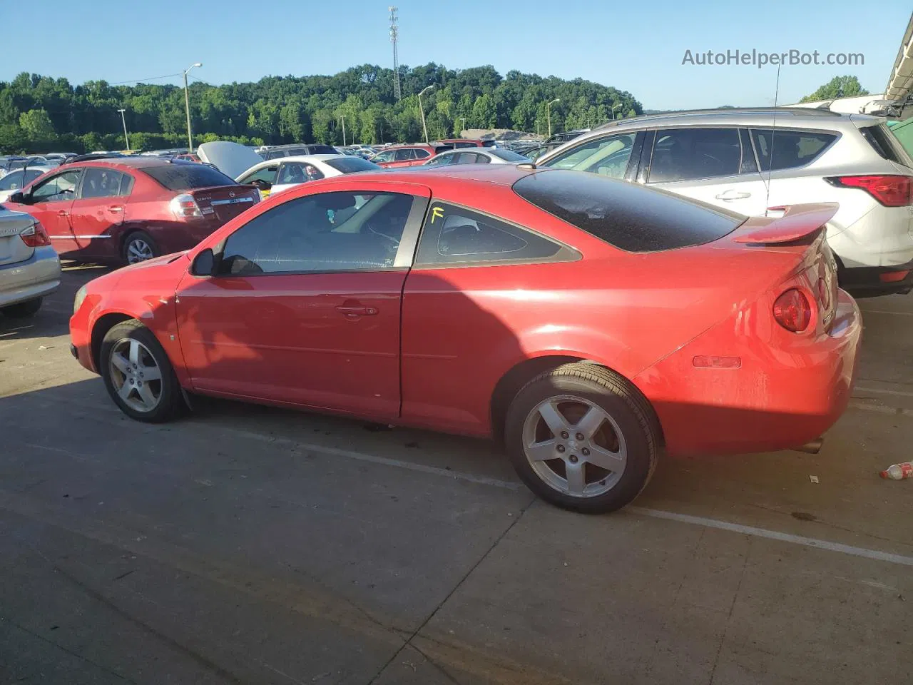 2008 Chevrolet Cobalt Lt Red vin: 1G1AL18F487179858