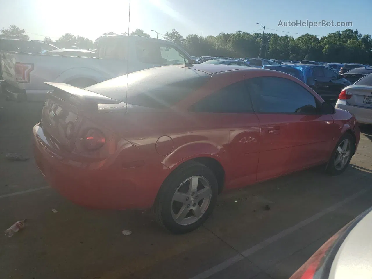 2008 Chevrolet Cobalt Lt Red vin: 1G1AL18F487179858