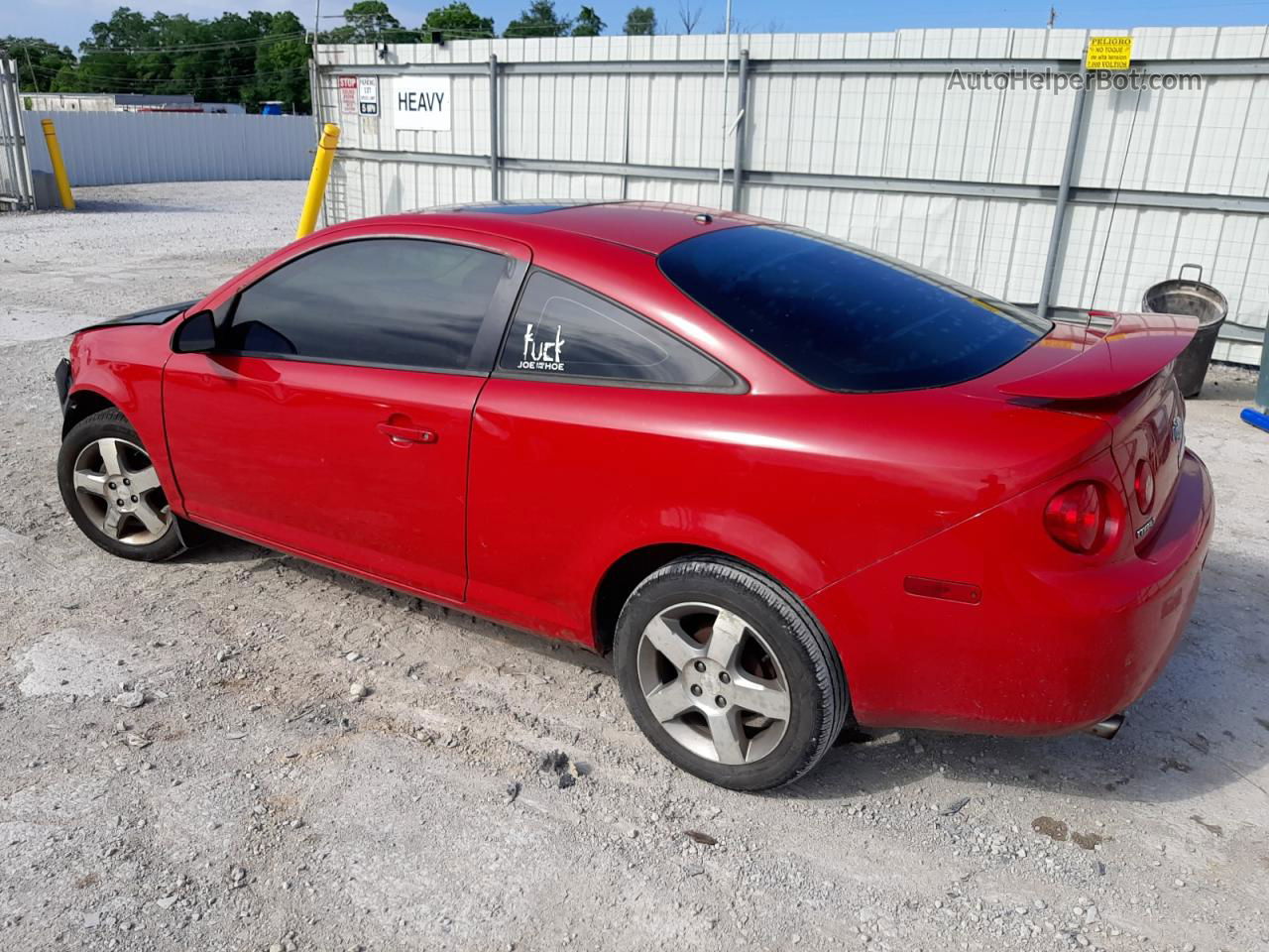 2008 Chevrolet Cobalt Lt Красный vin: 1G1AL18F487252257