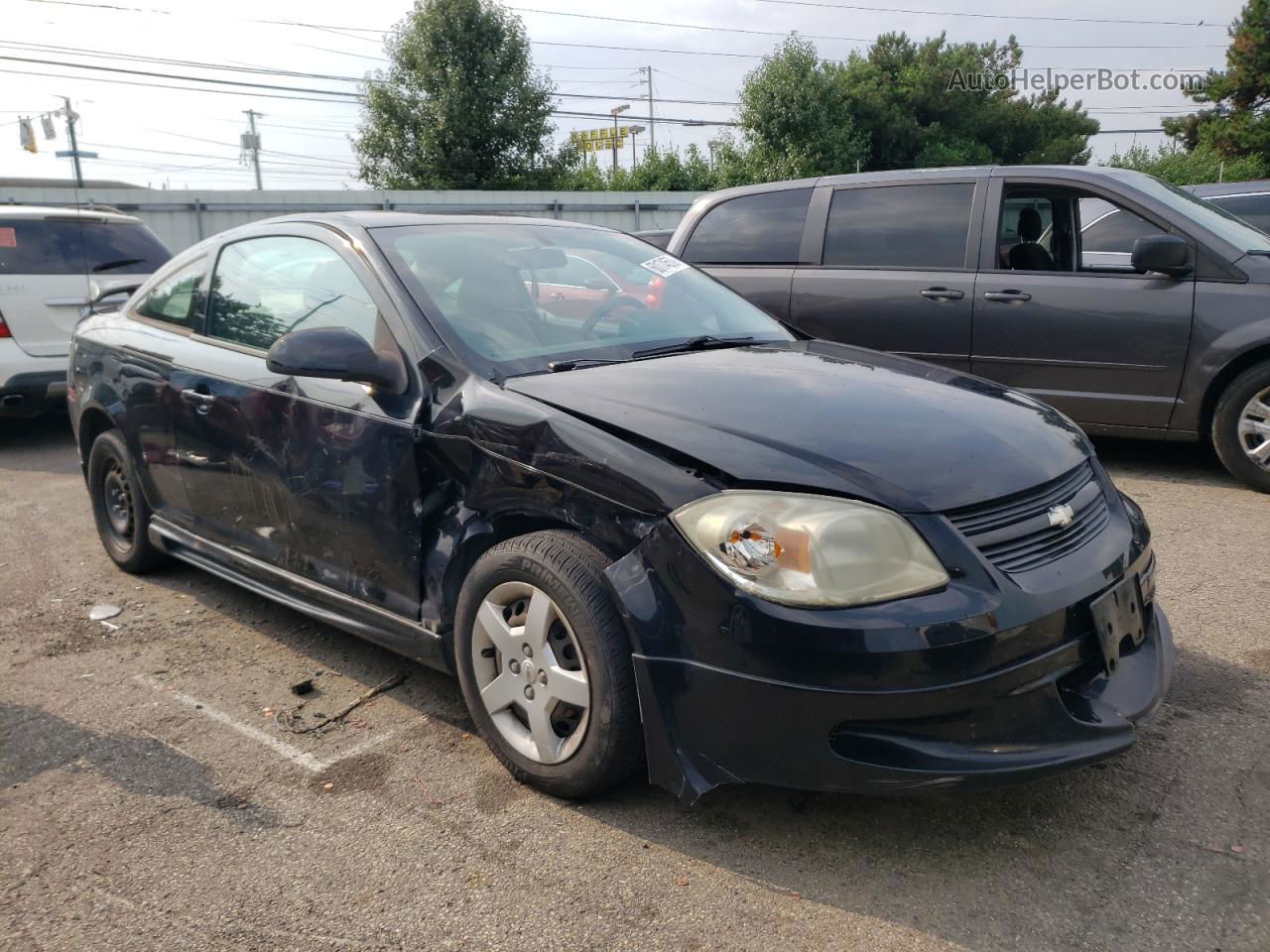 2008 Chevrolet Cobalt Lt Черный vin: 1G1AL18F487279037