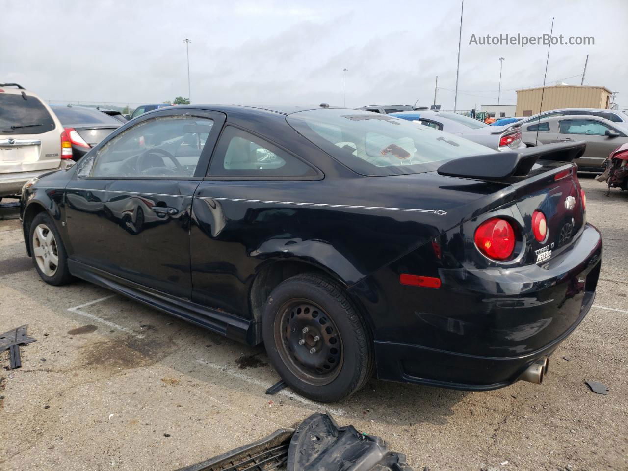 2008 Chevrolet Cobalt Lt Black vin: 1G1AL18F487279037