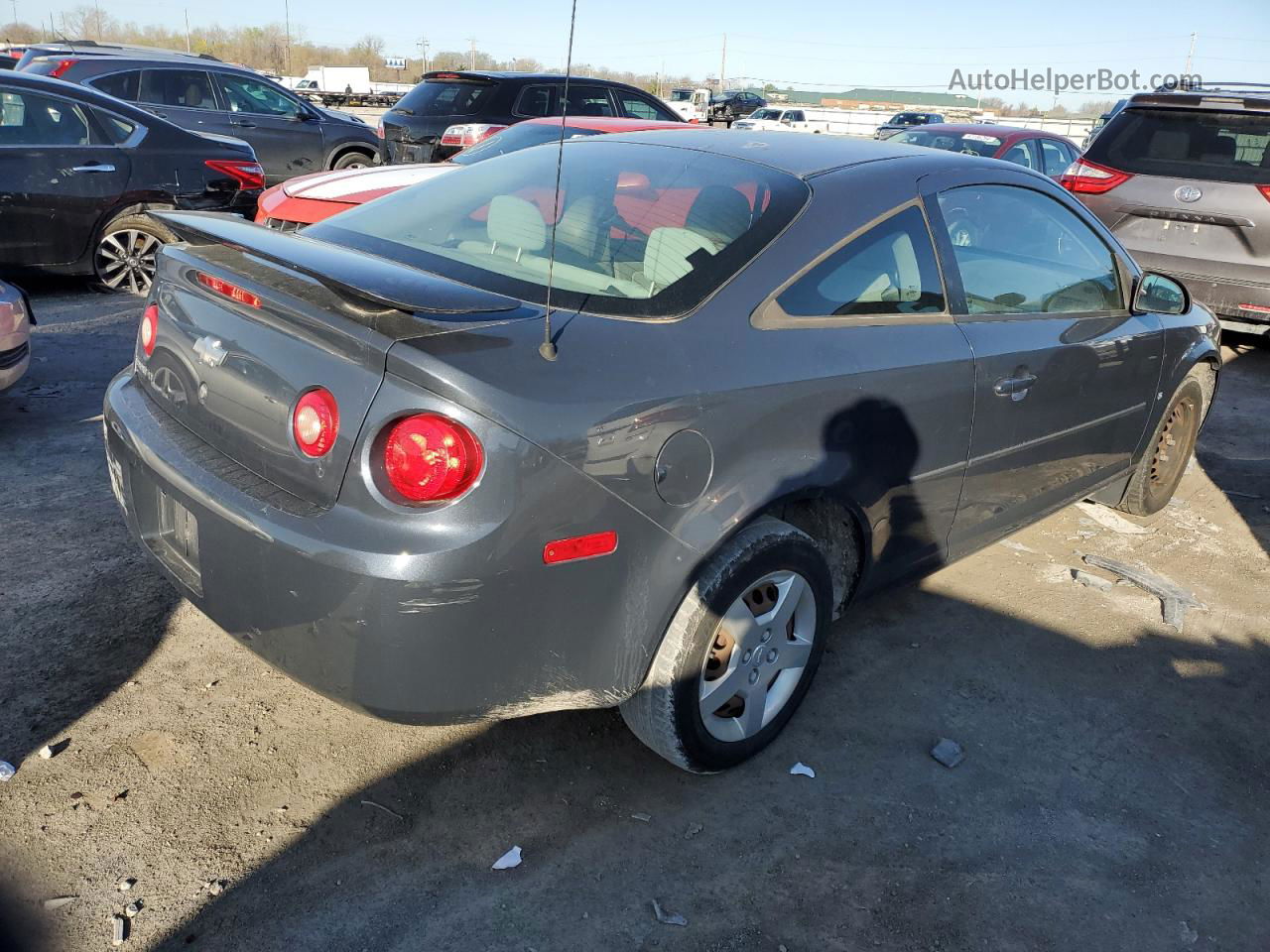 2008 Chevrolet Cobalt Lt Charcoal vin: 1G1AL18F587165175