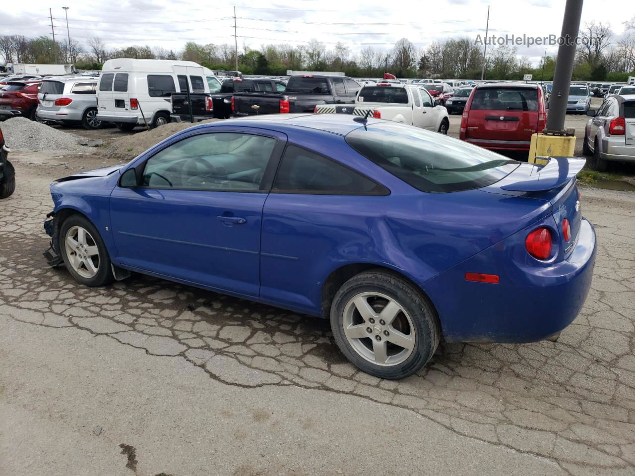 2008 Chevrolet Cobalt Lt Blue vin: 1G1AL18F587228243