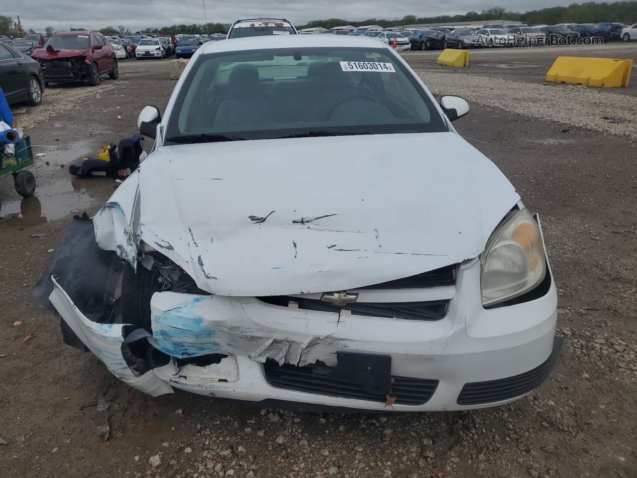 2007 Chevrolet Cobalt Lt White vin: 1G1AL18F677117389