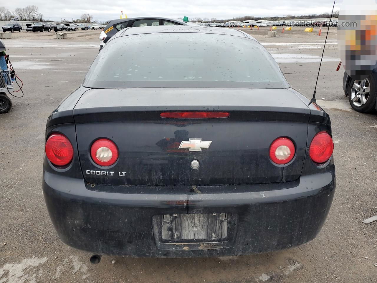 2008 Chevrolet Cobalt Lt Black vin: 1G1AL18F687254513