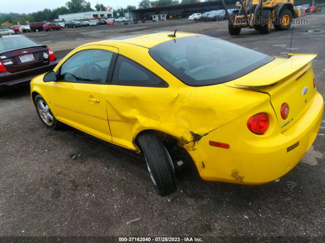 2008 Chevrolet Cobalt Lt Желтый vin: 1G1AL18F687303337