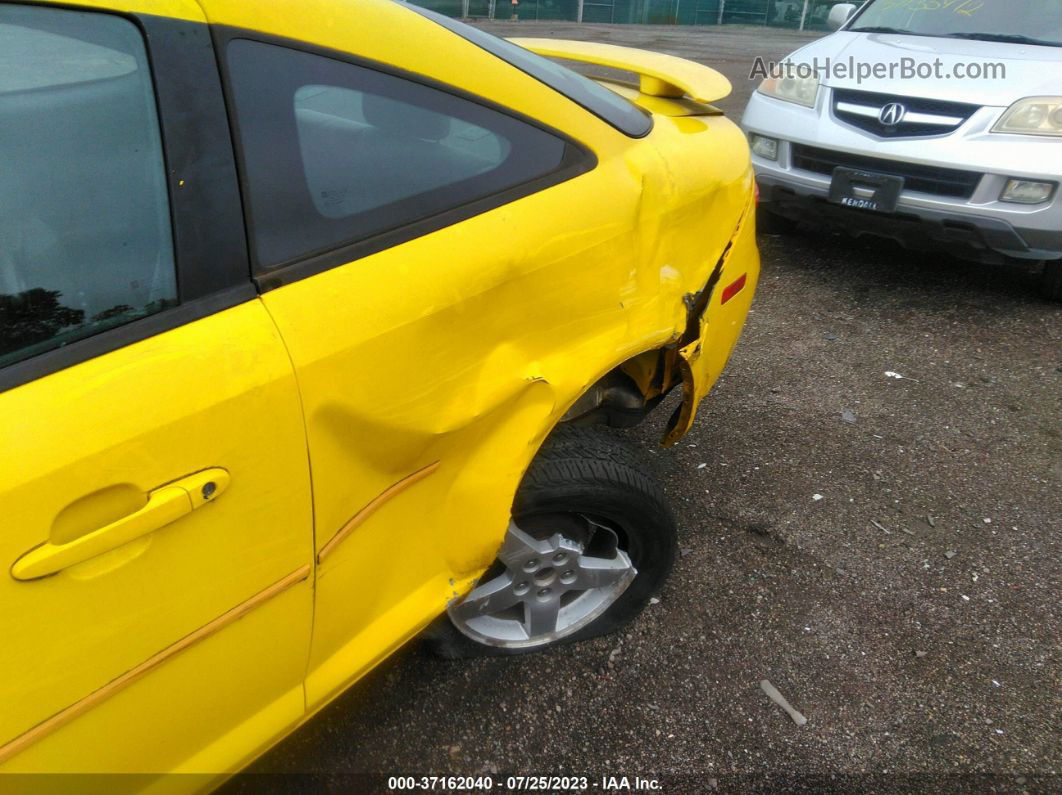 2008 Chevrolet Cobalt Lt Yellow vin: 1G1AL18F687303337