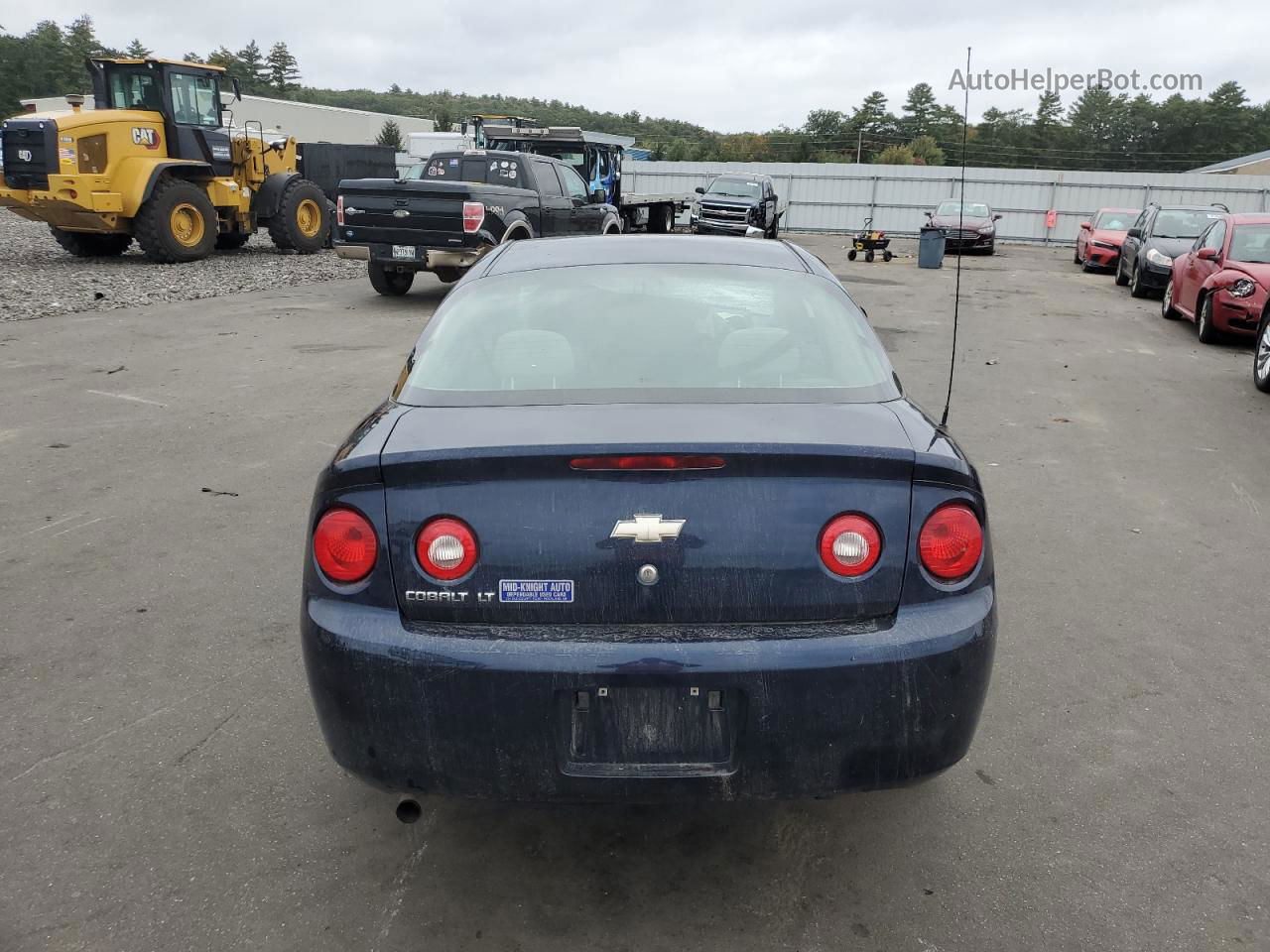 2008 Chevrolet Cobalt Lt Blue vin: 1G1AL18F887286797