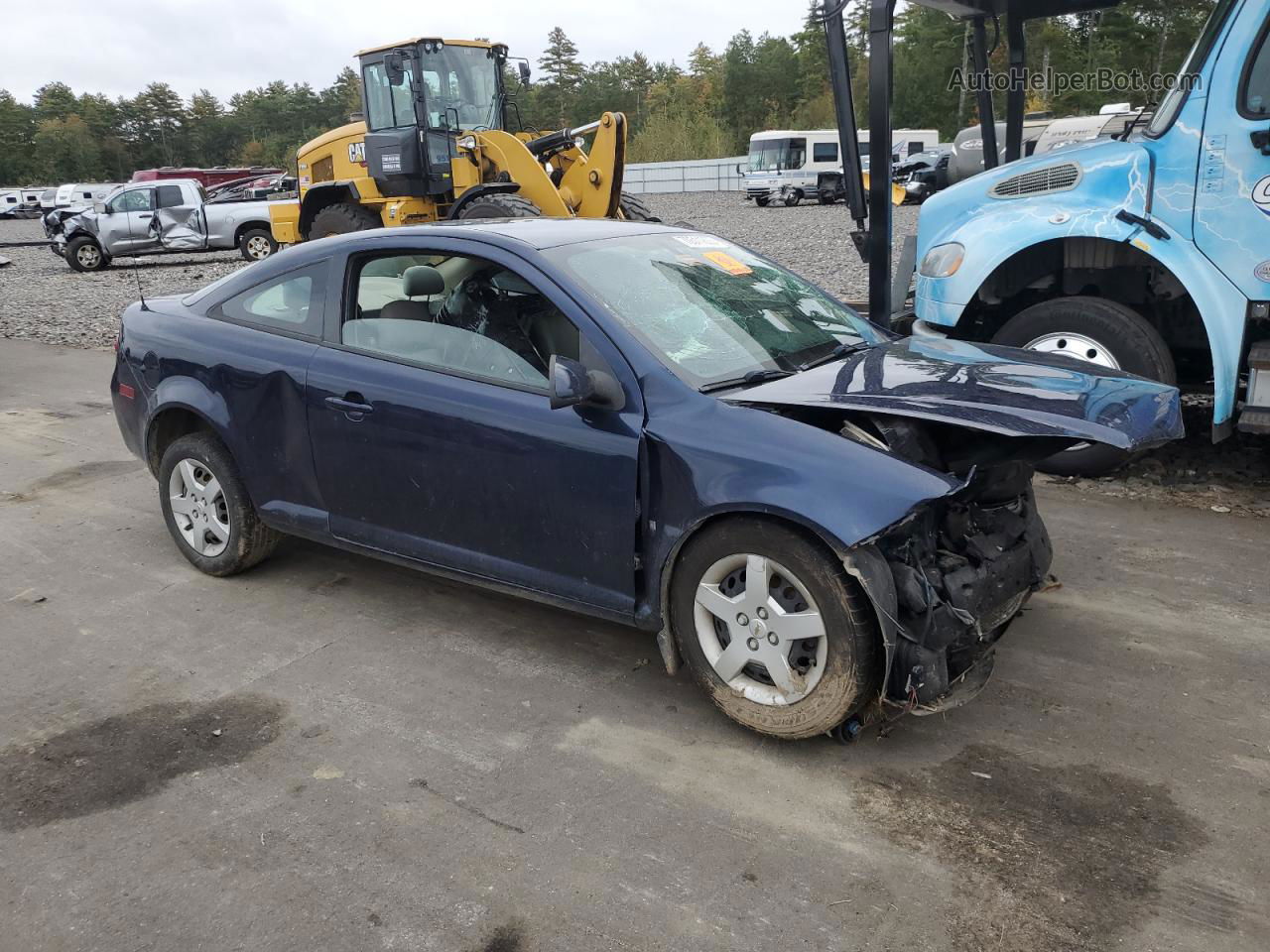 2008 Chevrolet Cobalt Lt Синий vin: 1G1AL18F887286797