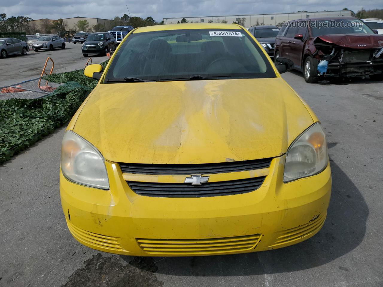 2008 Chevrolet Cobalt Lt Yellow vin: 1G1AL18FX87132771