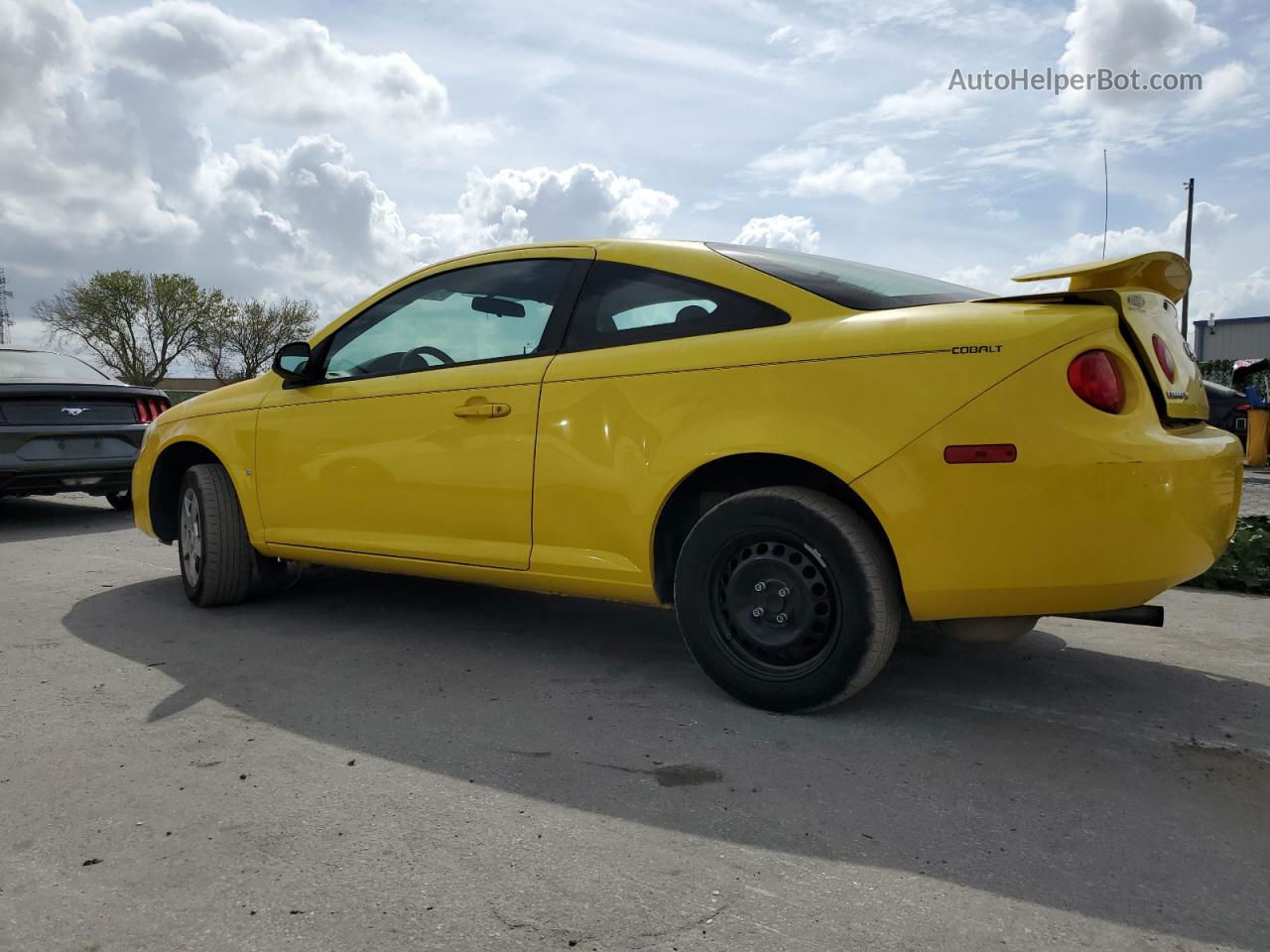 2008 Chevrolet Cobalt Lt Yellow vin: 1G1AL18FX87132771