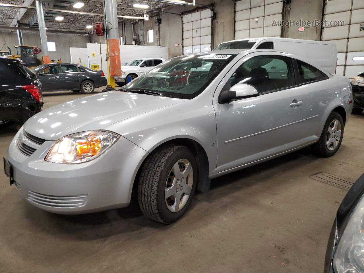 2008 Chevrolet Cobalt Lt Silver vin: 1G1AL18FX87205380