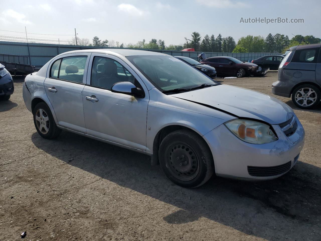 2007 Chevrolet Cobalt Lt Silver vin: 1G1AL55F077399136